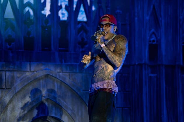 July 25, 2026, Salerno, Italy: Gionata Boschetti aka Sfera Ebbasta performs live at Piazza della LibertÃ during the Celebration Tour. Salerno Italy - ZUMAs197 20260725_aaa_s197_495 Copyright: xAndreaxGulx