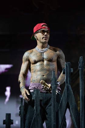 July 25, 2026, Salerno, Sa, Italy: Salerno, Italy. Gionata Boschetti aka Sfera Ebbasta performs live at Piazza della Liberto during the Celebration Tour in Salerno, SA, Italy. July 25, 2026. Salerno Italy - ZUMAs197 20260725_aaa_s197_510 Copyright: xAndreaxGulx