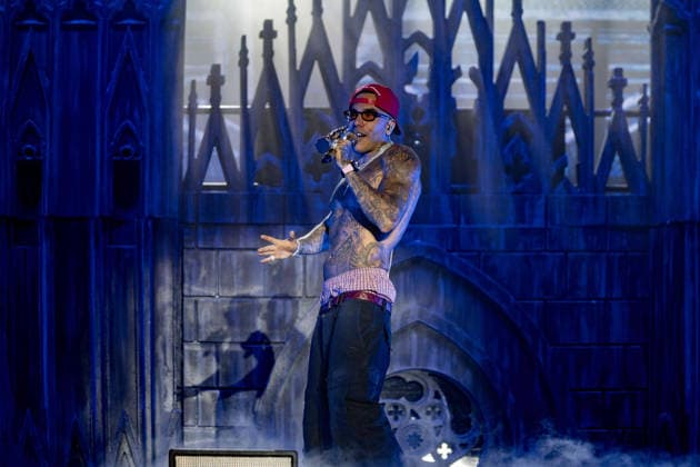 July 25, 2026, Salerno, Italy: Gionata Boschetti aka Sfera Ebbasta performs live at Piazza della LibertÃ during the Celebration Tour. Salerno Italy - ZUMAs197 20260725_aaa_s197_512 Copyright: xAndreaxGulx
