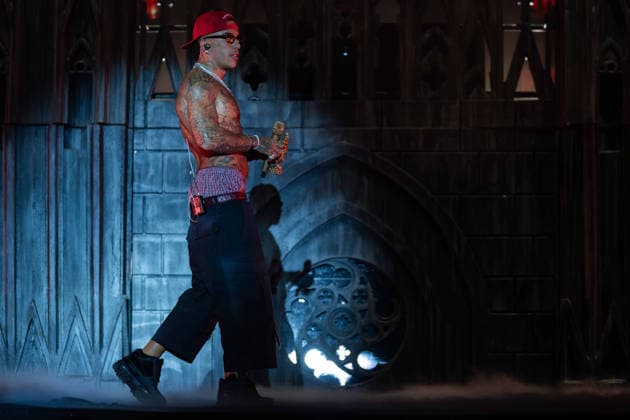 July 25, 2026, Salerno, Italy: Gionata Boschetti aka Sfera Ebbasta performs live at Piazza della LibertÃ during the Celebration Tour. Salerno Italy - ZUMAs197 20260725_aaa_s197_518 Copyright: xAndreaxGulx