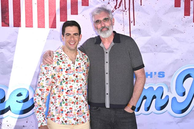 Eli Roth und Benjamin Byron Davis beim Photocall zum Kinofilm Ice Cream Man auf der San Diego Comic-Con International 2026 am Kansas City Barbeque. San Diego, 24.07.2026 *** Eli Roth and Benjamin Byron Davis at the photo call for the movie *Ice Cream Man* at San Diego Comic-Con International 2026 at Kansas City Barbeque in San Diego, July 24, 2026 Foto:xD.xStarbuckx xFuturexImagex ice_6741