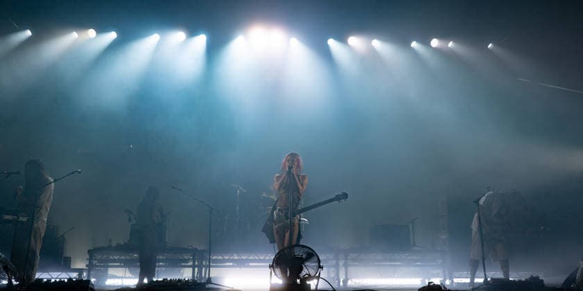 Wet Leg in concert at Latitude Festival at Henham Park in Southwold, UK on 25 July 2026 Rhian Teasdale performing with Wet Leg in concert at Latitude Festival at Henham Park in Southwold, UK on 25 July 2026, Credit:Stephen Keable Avalon UK, Suffolk, Southwold, Henham Park  Copyright: xStephenxKeablex xAvalonx 1118723451