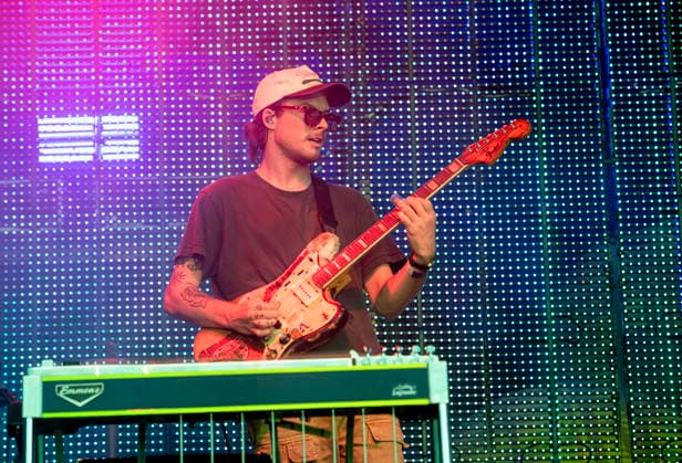 The Flaming Lips performing live at Somerset House for The Summer Series, London 25 June 2026 The Flaming Lips performing live at Somerset House for The Summer Series, London 25 June 2026 Adam Judd AJ Slaughter ,guitarist, keyboards, pedal steel The Flaming Lips are an American rock band formed in Oklahoma, in ˜83. They are three-time Grammy-Award winners. The Flaming Lips are one of the most enduring, influential, unpredictable, and globally respected bands of their generation., Credit:Dafydd Owen Dafydd Owen - B5377 Avalon United Kingdom, London  Copyright: xDafyddxOwenx xDafyddxOwenx-xB5377x xAvalonx 1118737356