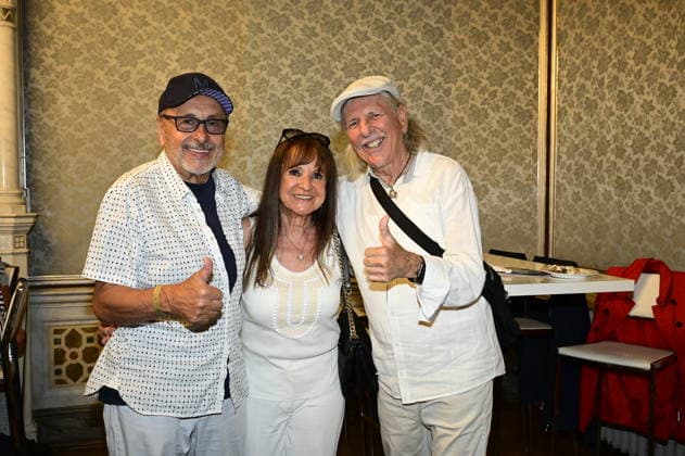 Wolfgang Stumph mit Ehefrau Christine (hatte Geburtstag) und Peter Taudte bei der 16. Dresdner Schlössernacht 2026 an den Elbschlössern. Dresden, 25.07.2026 *** Wolfgang Stumph and his wife Christine celebrated his birthday, and Peter Taudte attended the 16th Dresden Castle Night 2026 at the Elbe Castles in Dresden on July 25, 2026 Copyright: xMatthiasxWehnertx