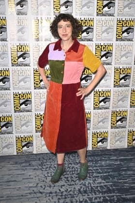 Kristen Schaal beim Photocall zur Animationsserie Bob s Burgers auf der San Diego Comic-Con International 2026 im Hilton Bayfront Hotel. San Diego, 25.07.2026 *** Kristen Schaal at the photo call for the animated series *Bob s Burgers* at San Diego Comic-Con International 2026 at the Hilton Bayfront Hotel in San Diego, July 25, 2026 Foto:xD.xStarbuckx xFuturexImagex burgers_6722