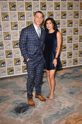 John Cena mit Ehefrau Shay Shariatzadeh beim Photocall zu Apple TV Film Matchbox the Movie auf der San Diego Comic-Con International 2026 im Hilton Bayfront Hotel. San Diego, 25.07.2026 *** John Cena with his wife Shay Shariatzadeh at the photo call for the Apple TV film *Matchbox the Movie* at San Diego Comic-Con International 2026 at the Hilton Bayfront Hotel in San Diego, July 25, 2026 Foto:xD.xStarbuckx xFuturexImagex matchbox_6715