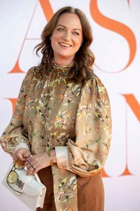 ABB RIANI - Natalia Woerner Schauspielerin zu Gast auf dem Orangenen Teppich bei der Casa Riani Where Fells Like Home Fashion Show praesentation der Sommerkollektion 2027 im Lido Hafen am 25.07.2026 in Duesseldorf NRW Deutschland *** ABB RIANI Natalia Woerner, actress, appeared on the orange carpet at the Casa Riani Where It Feels Like Home fashion show presenting the 2027 summer collection at the Lido Harbor on July 25, 2026, in Düsseldorf, North Rhine-Westphalia, Germany
