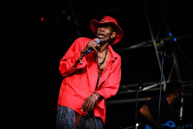 Womad: The Worlds Festival on Saturday 25 July 2026 Jupiter Bokondji - Jupiter & Okwess performs on the World Stage during Womad: The Worlds Festival on Saturday 25 July 2026 at Neston Park. Jupiter & Okwess Are A Congolese Band Led By Jupiter Bokondji, Known For Mixing Congolese Rhythms With Funk, Rock, And Afro-Pop., Credit:Julie Edwards Avalon  Copyright: xJuliexEdwardsx xAvalonx 1118862242