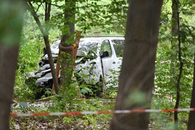 Aftermath of vehicle driving into crowd at Berlin Pride Parade BERLIN, GERMANY – JULY 26: Police officers work at the scene of the incident in Berlin, Germany, on July 26, 2026. Several people were injured after a vehicle drove into a crowd during the Christopher Street Day (CSD) Pride parade in central Berlin. At least one person was killed and 15 others were injured in the collision. Police and emergency services responded to the scene, while organizers ended the parade in the affected area. Volodymyr Sindieiev Anadolu Berlin Germany. Editorial use only. Please get in touch for any other usage.  Copyright: x2026xAnadoluxVolodymyrxSindieievx
