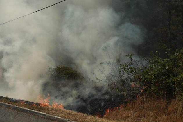 Wildfire continues to spread in France’s Gironde department GIRONDE, FRANCE - JULY 26: Firefighting operations continue as a major wildfire spreads across forest areas near Audenge in the Gironde department of southwestern France on July 26, 2026. Mohamad Salaheldin Abdelghani Alsayed Anadolu Gironde France. Editorial use only. Please get in touch for any other usage.  Copyright: x2026xAnadoluxMohamadxSalaheldinxAbdelghanixAlsayedx
