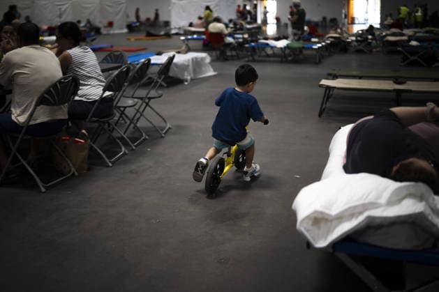 Bordeaux Exhibition Centre Shelters Evacuees from Wildfires BORDEAUX, FRANCE - JULY 26 : The Parc des Expositions de Bordeaux-Lac, located on Cours Jules Ladoumegue, serves as one of the main reception centers for people evacuated due to severe wildfires affecting the Gironde department in southwestern France, providing temporary accommodation, basic services, and logistical support through Gate M as firefighters continue efforts to contain the blaze on July 26, 2026 in Bordeaux, France. Authorities have urged residents to follow official instructions until the situation is brought under control in Bordeaux. Lorena Sopena Lopez Anadolu Bordeaux France. Editorial use only. Please get in touch for any other usage.  Copyright: x2026xAnadoluxLorenaxSopenaxLopezx