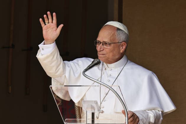 July 26, 2026 - Pope Leo XIV delivers Angelus prayer from the entrance of the Apostolic Building in Castel Gandolfo. EvandroInetti_via ZUMA Wire Rome Italy - ZUMAi15_ 20260726_zaf_i15_019 Copyright: xEvandroxInettix