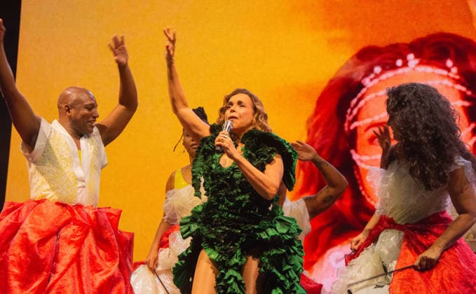 July 26, 2026, Corsham, Wiltshire, England: Daniella Mercury, award-winning and chart-topping singer from Brazil, plays WOMAD Festival. Corsham United Kingdom  - ZUMAr169 20260726_zip_r169_039 Copyright: xRodxHarbinsonx