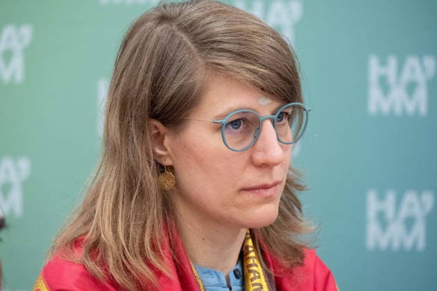 Verena SCHAEFFER, Schäffer, Ministerin fuer Kinder, Jugend, Familie, Gleichstellung, Flucht und Integration des Landes Nordrhein-Westfalen Portraet, Porträt, Portrait, Angeschnittenes Einzelbild, Einzelmotiv, Hinduistisches Tempelfest in Hamm, Sri Kamadchi Ampal Tempels in Hamm-Uentrop, 26.07.2026