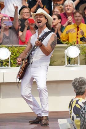 ZDF-Fernsehgarten 2026. Lanny Lanner (Lenny). im ZDF Fernsehgarten mit dem Motto Family Battle am 26.07.2026 in Mainz. Mainz ZDF Fernsehgarten Rheinland-Pfalz *** ZDF Fernsehgarten 2026: Lanny Lanner and Lenny on ZDF Fernsehgarten with the theme Family Battle on July 26, 2026, in Mainz, Rhineland-Palatinate, ZDF Fernsehgarten