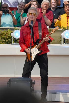 ZDF-Fernsehgarten 2026. Musiker Markus (Markus Johannes Mörl) im ZDF Fernsehgarten mit dem Motto Family Battle am 26.07.2026 in Mainz. Mainz ZDF Fernsehgarten Rheinland-Pfalz *** ZDF Fernsehgarten 2026: Musician Markus Markus Johannes Mörl at the ZDF Fernsehgarten, themed Family Battle, on July 26, 2026, in Mainz, Rhineland-Palatinate, ZDF Fernsehgarten