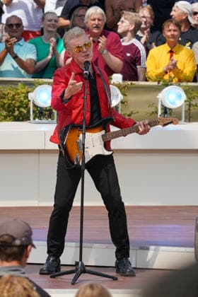 ZDF-Fernsehgarten 2026. Musiker Markus (Markus Johannes Mörl) im ZDF Fernsehgarten mit dem Motto Family Battle am 26.07.2026 in Mainz. Mainz ZDF Fernsehgarten Rheinland-Pfalz *** ZDF Fernsehgarten 2026: Musician Markus Markus Johannes Mörl at the ZDF Fernsehgarten, themed Family Battle, on July 26, 2026, in Mainz, Rhineland-Palatinate, ZDF Fernsehgarten
