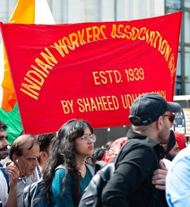 Solidarity Demonstration For Indian Student Protests Trafalgar Square London UK 26 July 2026 Solidarity Demonstration For Indian Student Protests Trafalgar Square London UK 26 July 2026, Credit:Dwayne Brown Avalon  Copyright: xDwaynexBrownx xAvalonx 1118953735