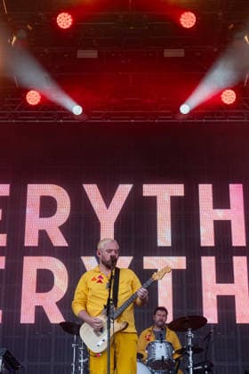 Everything Everything in concert at Latitude Festival at Henham Park in Southwold, UK on 26 July 2026 Jonathan Higgs, Michael Spearman performing with Everything Everything in concert at Latitude Festival at Henham Park in Southwold, UK on 26 July 2026, Credit:Stephen Keable Avalon UK, Suffolk, Southwold, Henham Park  Copyright: xStephenxKeablex xAvalonx 1118892778