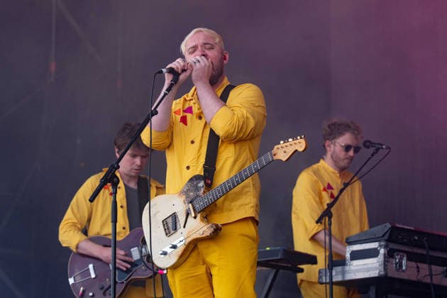 Everything Everything in concert at Latitude Festival at Henham Park in Southwold, UK on 26 July 2026 Alex Robertshaw, Jonathan Higgs, Peter SenÃ performing with Everything Everything in concert at Latitude Festival at Henham Park in Southwold, UK on 26 July 2026, Credit:Stephen Keable Avalon UK, Suffolk, Southwold, Henham Park  Copyright: xStephenxKeablex xAvalonx 1118892810