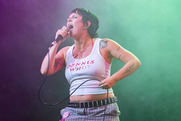 Panic Shack in concert at Latitude Festival at Henham Park in Southwold, UK on 26 July 2026 Sarah Harvey performing with Panic Shack in concert at Latitude Festival at Henham Park in Southwold, UK on 26 July 2026, Credit:Stephen Keable Avalon UK, Suffolk, Southwold, Henham Park  Copyright: xStephenxKeablex xAvalonx 1118910605