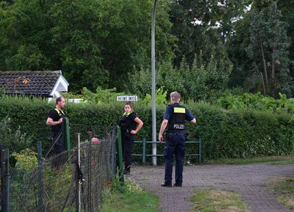 Suspected attacker on the Cristhoper Street Parade shot dead in Berlin BERLIN, GERMANY - JULY 26: A view of the site where the suspected attacker on the Cristhoper Street Parade was fatally shot during a special operation in Spandau district, in Berlin, Germany, on July 26, 2026. Several people were injured after a vehicle drove into a crowd during the Christopher Street Day (CSD) Pride parade in central Berlin, according to local media reports. At least one person was killed and 29 others were injured in the vehicle collision, according to local media reports. Volodymyr Sindieiev Anadolu Berlin Germany. Editorial use only. Please get in touch for any other usage.  Copyright: x2026xAnadoluxVolodymyrxSindieievx