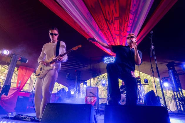 Good Health Good Wealth in concert at Latitude Festival at Henham Park in Southwold, UK on 26 July 2026 Simon Kuzmickas, Bruce Breaky performing with Good Health Good Wealth in concert at Latitude Festival at Henham Park in Southwold, UK on 26 July 2026, Credit:Stephen Keable Avalon UK, Suffolk, Southwold, Henham Park  Copyright: xStephenxKeablex xAvalonx 1118986425