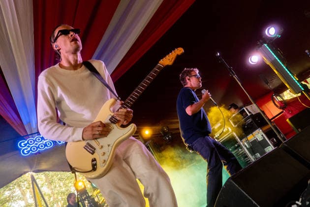 Good Health Good Wealth in concert at Latitude Festival at Henham Park in Southwold, UK on 26 July 2026 Simon Kuzmickas, Bruce Breaky performing with Good Health Good Wealth in concert at Latitude Festival at Henham Park in Southwold, UK on 26 July 2026, Credit:Stephen Keable Avalon UK, Suffolk, Southwold, Henham Park  Copyright: xStephenxKeablex xAvalonx 1118986515