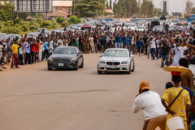 Nigerian youth showcase passion for car racing ABUJA, NIGERIA - JULY 26: Young car enthusiasts compete with their modified vehicles during a car racing event in Abuja, Nigeria, on July 26, 2026. The event features classic and sports cars as participants showcase their driving skills and passion for automobiles. Emmanuel Osodi Anadolu Abuja Nigeria. Editorial use only. Please get in touch for any other usage.  Copyright: x2026xAnadoluxEmmanuelxOsodix