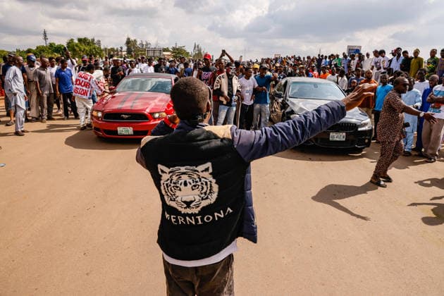 Nigerian youth showcase passion for car racing ABUJA, NIGERIA - JULY 26: Young car enthusiasts compete with their modified vehicles during a car racing event in Abuja, Nigeria, on July 26, 2026. The event features classic and sports cars as participants showcase their driving skills and passion for automobiles. Emmanuel Osodi Anadolu Abuja Nigeria. Editorial use only. Please get in touch for any other usage.  Copyright: x2026xAnadoluxEmmanuelxOsodix