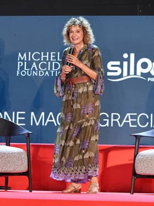 IPA87028361 - Soverato (CZ), 23rd edition of the Magna Graecia Film Festival — Second evening. Pictured: Valeria Golino  Copyright: xMarcoxProvvisionatox xMarcoxProvvisionatox 87028361