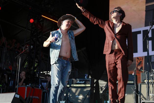 The Libertines, perform, live, at,Truck Festival, Hill Farm,Oxfordshire,UK, on 26 July 2026 Peter Doherty and Carl Barat of The Libertines,Perform Live at Truck Festival, Oxfordshire, UK, on 26 July 2026, Credit:David Wala Avalon England, Oxfordshire, Steventon  Copyright: xDavidxWalax xAvalonx 1119011379