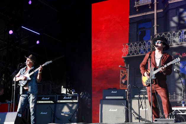 The Libertines, perform, live, at,Truck Festival, Hill Farm,Oxfordshire,UK, on 26 July 2026 Peter Doherty and Carl Barat of The Libertines,Perform Live at Truck Festival, Oxfordshire, UK, on 26 July 2026, Credit:David Wala Avalon England, Oxfordshire, Steventon  Copyright: xDavidxWalax xAvalonx 1119018450