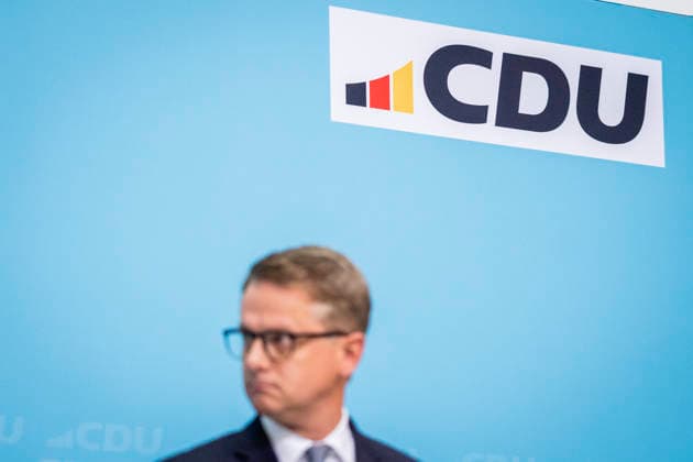 Carsten Linnemann, neuer designierter Gesundheitsminister, spricht zu den Medien in Berlin, 27.07.2026. Berlin Deutschland *** Carsten Linnemann, the new Minister of Health-designate, speaks to the media in Berlin, July 27, 2026, Berlin, Germany Copyright: xJulianexSonntagx
