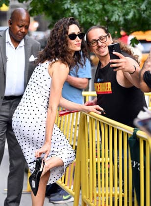 Emmy Rossum arrives at the Good Morning America studios in New York City Featuring: Emmy Rossum Where: New York City, New York, United States When: 27 Jul 2026 Credit: Elder Ordonez INSTARimages EDITORIAL USE ONLY. NOT FOR USE BY NEWSPAPERS BASED IN THE UK. Copyright: xx instar55880467