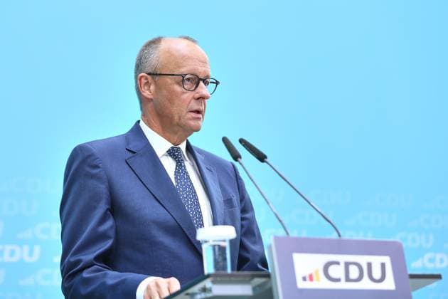 Berlin, Deutschland, 27.07.2026: Konrad-Adenauer-Haus: CDU-Bundesvorstandssitzung: CDU-Chef und Bundeskanzler Friedrich Merz *** Berlin, Germany, July 27, 2026 Konrad Adenauer House CDU Federal Executive Committee Meeting CDU Leader and Federal Chancellor Friedrich Merz Copyright: xdtsxNachrichtenagenturx dts_128709