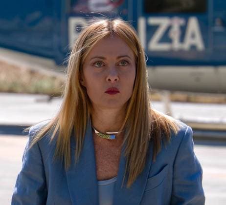July 27, 2026, Chiomonte, Turin, Rome, Italy: Prime Minister Giorgia Meloni visits the high-speed rail construction site in Val di Susa, following the clashes between some protesters and the police that occurred on July 25, Chiomonte 27 07 2026 Chiomonte, Turin Italy  - ZUMAa289 20260727_zia_a289_061 Copyright: xUfficioxStampax