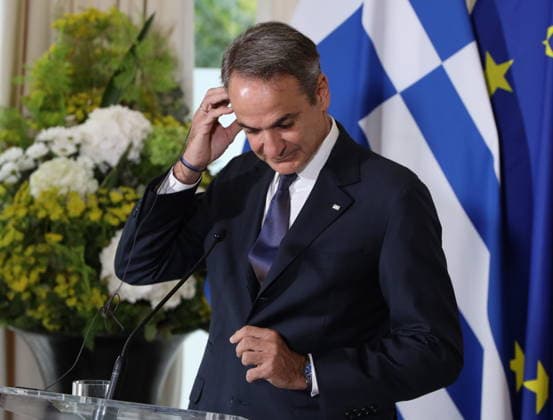 Kyriakos MITSOTAKIS trifft Christian Stocker Salzburg, Sacherm 27. 07. 2026 Kyriakos MITSOTAKIS *** Kyriakos MITSOTAKIS meets Christian Stocker in Salzburg, Sacherm, July 27, 2026 Kyriakos MITSOTAKIS 