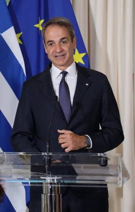 Kyriakos MITSOTAKIS trifft Christian Stocker Salzburg, Sacherm 27. 07. 2026 Kyriakos MITSOTAKIS *** Kyriakos MITSOTAKIS meets Christian Stocker in Salzburg, Sacherm, July 27, 2026 Kyriakos MITSOTAKIS 