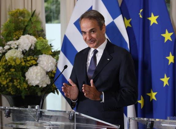 Kyriakos MITSOTAKIS trifft Christian Stocker Salzburg, Sacherm 27. 07. 2026 Kyriakos MITSOTAKIS *** Kyriakos MITSOTAKIS meets Christian Stocker in Salzburg, Sacherm, July 27, 2026 Kyriakos MITSOTAKIS 
