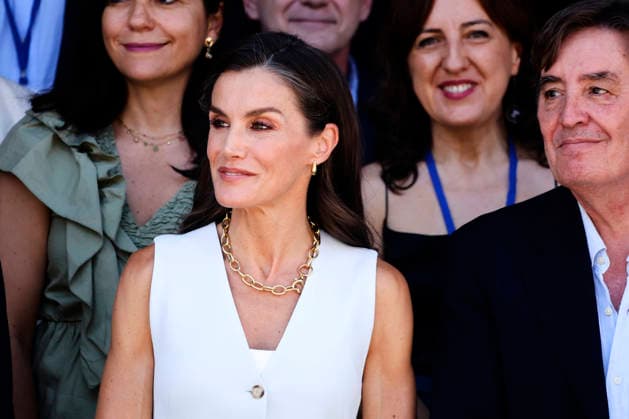 July 27, 2026, Jerez De La Frontera, Andalucia, Spain: Queen Letizia of Spain attends Annual meeting of directors of Cervantes Institute centres 2026 at Museo Palacio del Tiempo-Museos de la Atalaya on July 27, 2026 in Jerez de la Frontera, Spain Jerez De La Frontera Spain  - ZUMAg15_ 20260727_zaf_g15_024 Copyright: xJackxAbuinx