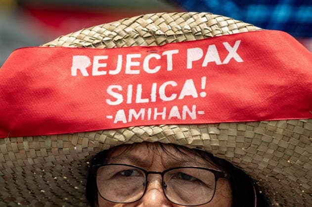 July 27, 2026, Quezon, Metro Manila, Philippines: Numbering in the thousands, multi-sectoral groups marched along Commonwealth Avenue for the Ã¢â‚¬ËœPeopleÃ¢â‚¬â ¢s SONAÃ¢â‚¬â ¢, coinciding with the 5th State of the Nation Address of Pres. Ferdinand Marcos Jr., July 27. Protesters called for greater accountability amidst government impunity, and the rejection of imperialist control of the United States over the Philippines in face of projects such as the Pax Silica Initiative which threatens to intensify issues of displacement and large-scale mining in the country. Quezon Philippines  - ZUMAs383 20260727_zip_s383_011 Copyright: xNathanielxSorianox