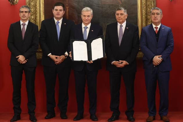 Santiago, July 27, 2026: The President of the Republic, Jose Antonio Kast, announces a constitutional reform bill that includes a new ground for removal from office for public officials in cases of drug use. Dragomir Yankovic, Aton Chile, Santiago, Chile. Aton 1175956  Copyright: DRAGOMIRxYANKOVIC ATONxCHILE
