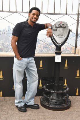 NEW YORK, NY - JULY 27: Nathaniel Logan McIntyre at the Empire State Building to Celebrate the Final Season of ˜All American™ on the CW on July 27, 2026 in New York City. Copyright: xmpi099 MediaPunchx