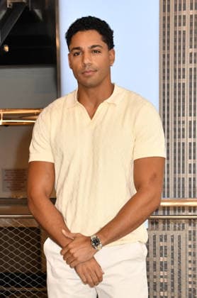 NEW YORK, NY - JULY 27: Michael Evans Behling at the Empire State Building to Celebrate the Final Season of ˜All American™ on the CW on July 27, 2026 in New York City. Copyright: xmpi099 MediaPunchx