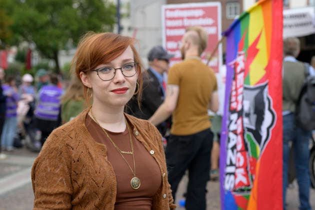 27.07.2026,Pressetermin, Demoaufruf Es reicht Friedensplatz Dortmund Kathie Gebel, MdB Die Linke ist als Rednerin zur Veranstaltung geladen Dortmund Friedensplatz Dortmund NRW Deutschland *** July 27, 2026, Press Event, Call for a Demonstration: Enough Is Enough at Friedensplatz, Dortmund. Kathie Gebel, Member of the Bundestag (MdB) from The Left, has been invited to speak at the event. Dortmund, Friedensplatz, Dortmund, North Rhine-Westphalia, Germany