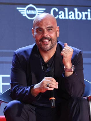 IPA87054137 - Soverato (CZ), 23rd edition of the Magna Graecia Film Festival — Third night. Pictured: Marco D Amore  Copyright: xMarcoxProvvisionatox xMarcoxProvvisionatox 87054137