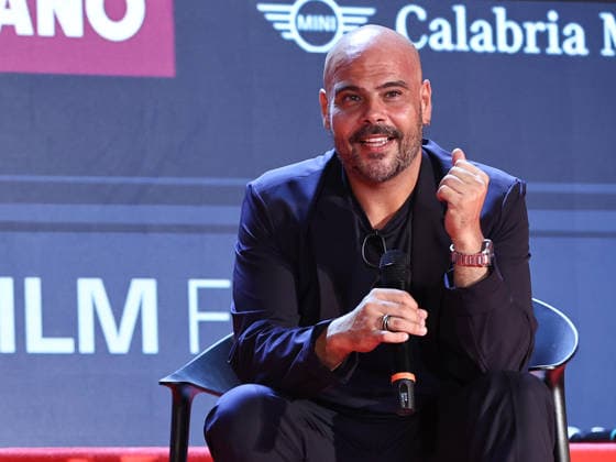 IPA87054136 - Soverato (CZ), 23rd edition of the Magna Graecia Film Festival — Third night. Pictured: Marco D Amore  Copyright: xMarcoxProvvisionatox xMarcoxProvvisionatox 87054136