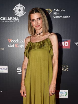 IPA87054071 - Soverato (CZ), 23rd edition of the Magna Graecia Film Festival — Third night. Pictured: Carolina Di Domenico  Copyright: xMarcoxProvvisionatox xMarcoxProvvisionatox 87054071