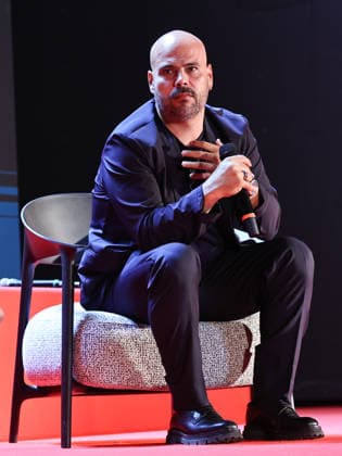 IPA87054132 - Soverato (CZ), 23rd edition of the Magna Graecia Film Festival — Third night. Pictured: Marco D Amore  Copyright: xMarcoxProvvisionatox xMarcoxProvvisionatox 87054132